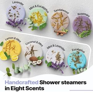 8 Pcs Shower Steamers Aromatherapy